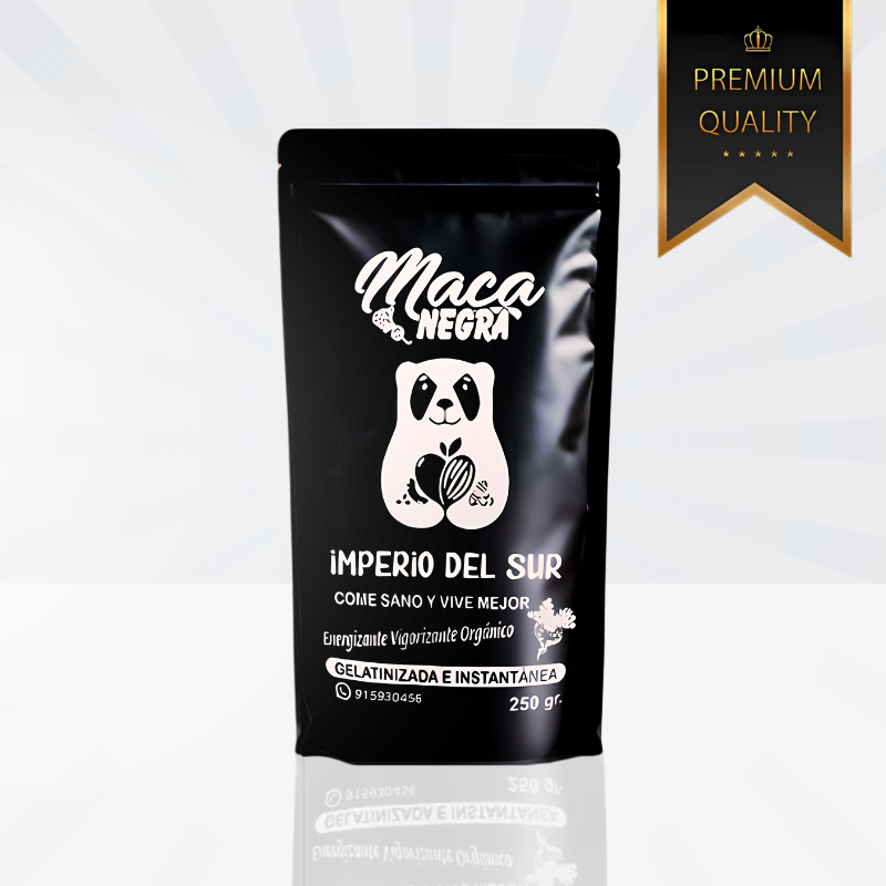 Premium Black Maca 250gr – Sumaq Maca™ x Imperio del Sur