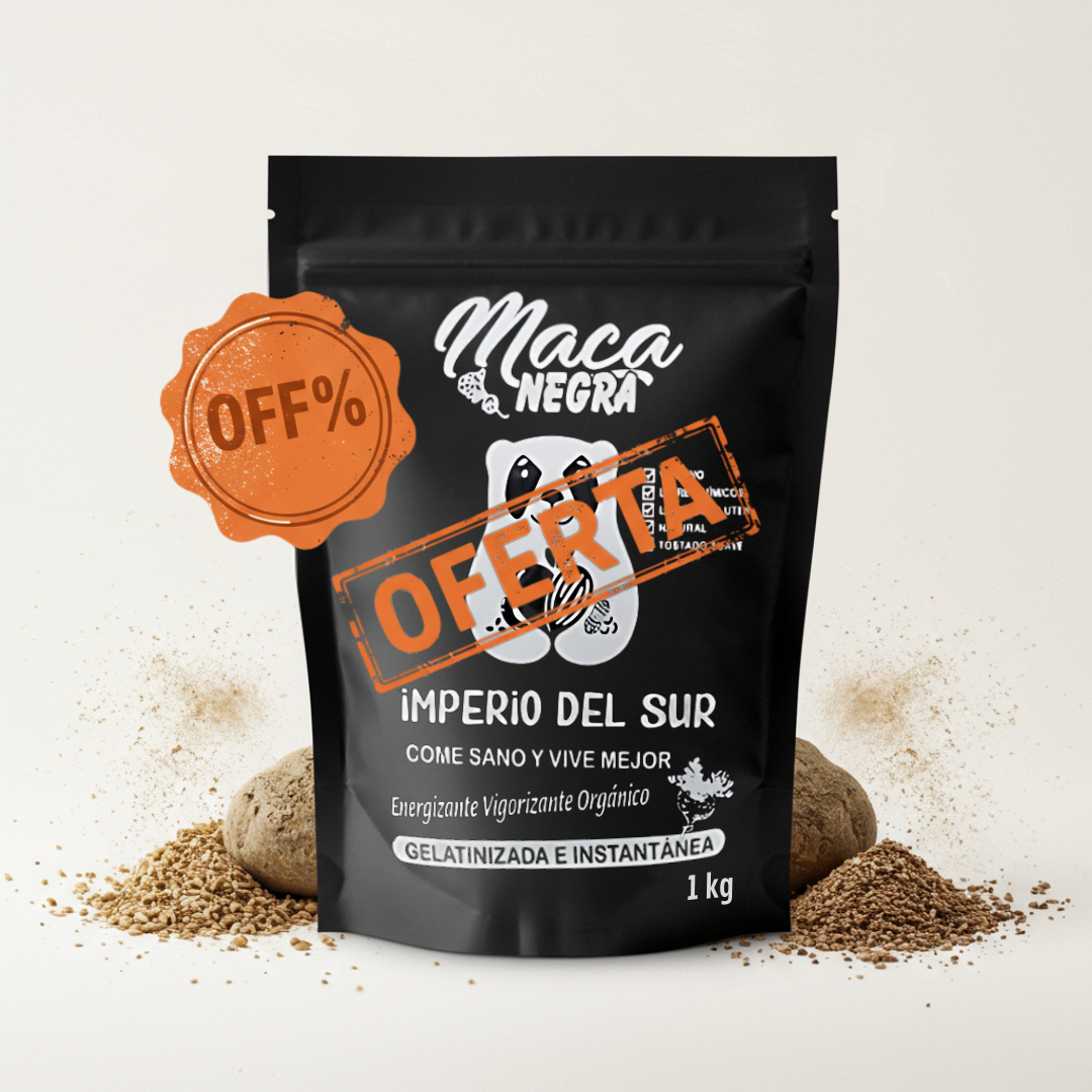 Premium Black Maca 1KG – Sumaq Maca™ x Imperio del Sur